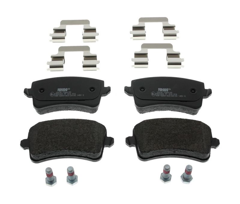 Bremsbelagsatz, Scheibenbremse