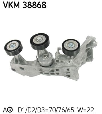 Spannrolle, Keilrippenriemen