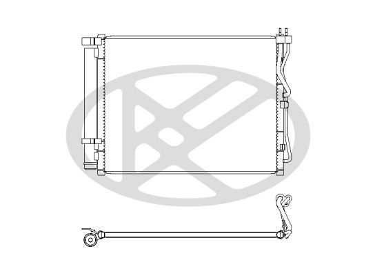 Kondensator, Klimaanlage