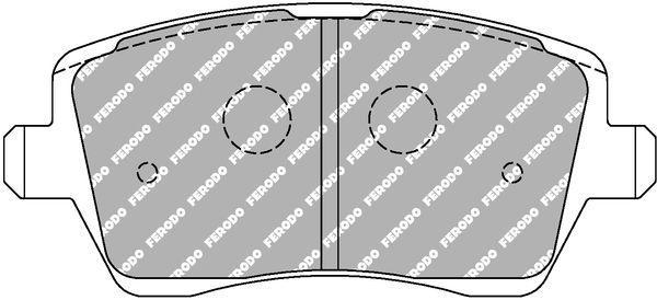 Bremsbelagsatz, Scheibenbremse