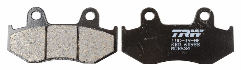 Bremsbelagsatz, Scheibenbremse