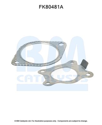 Montagesatz, Abgasanlage