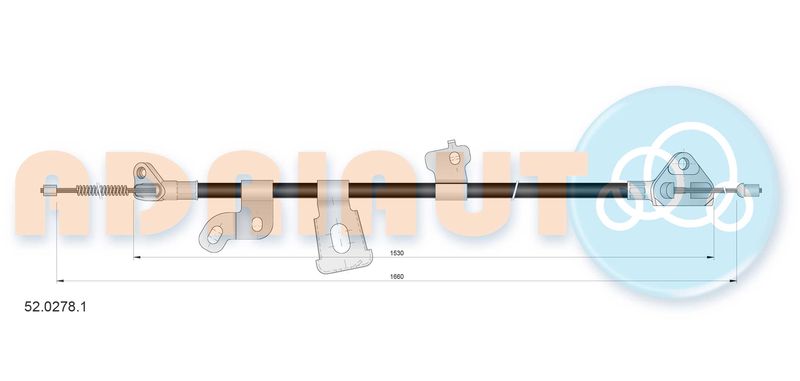 Seilzug, Feststellbremse