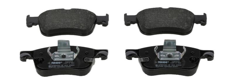 Bremsbelagsatz, Scheibenbremse