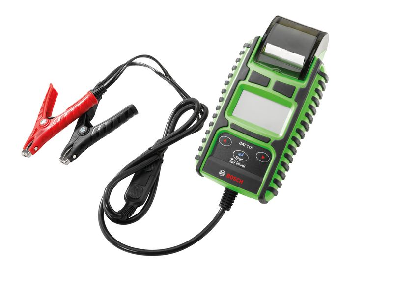 Prüfgerät, Batterie