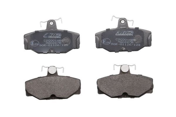 Bremsbelagsatz, Scheibenbremse