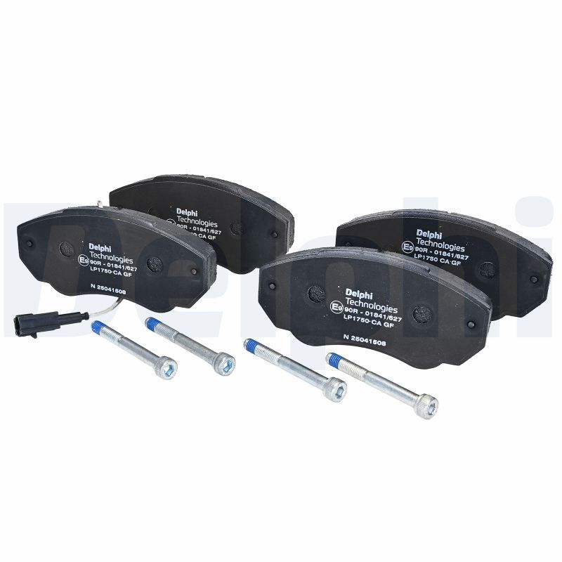 Bremsbelagsatz, Scheibenbremse