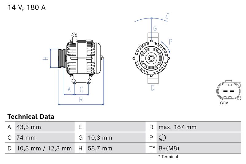 Drehstromgenerator