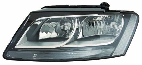 Scheinwerfer R (H7, elektrisch, mit motor, einsatzfarbe: schwarz) passt zu: AUDI Q5 8R 11.08-06.12