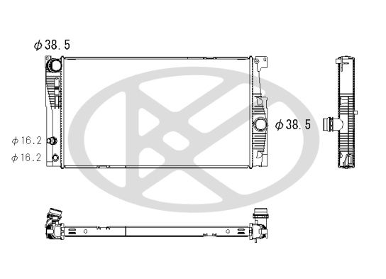 Kühler, Motorkühlung