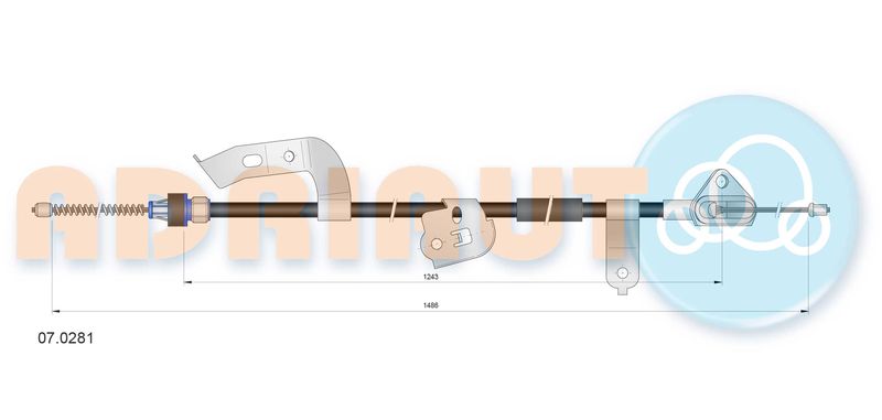 Seilzug, Feststellbremse