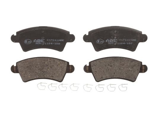 Bremsbelagsatz, Scheibenbremse