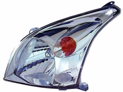 Scheinwerfer L (H4, Mechanisch, elektrisch, ohne motor, blinkerfarbe: weiß) passt zu: TOYOTA LAND CRUISER PRADO J12 09.02-07.09