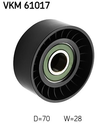 Umlenk-/Führungsrolle, Keilrippenriemen