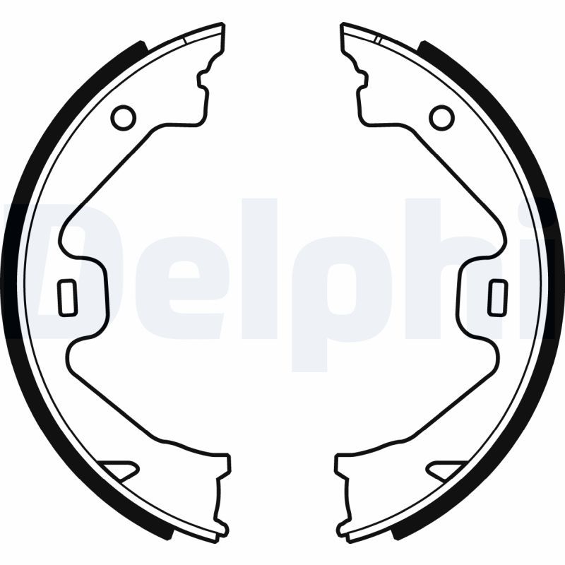 Bremsbackensatz, Feststellbremse