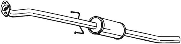 Mittelschalldämpfer