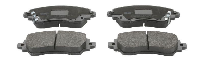 Bremsbelagsatz, Scheibenbremse