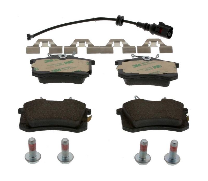 Bremsbelagsatz, Scheibenbremse