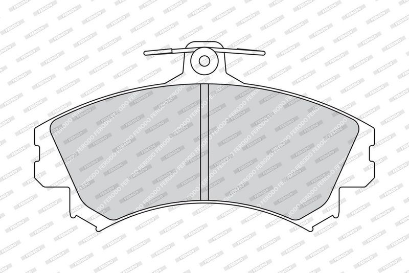 Bremsbelagsatz, Scheibenbremse