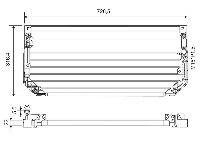 Kondensator, Klimaanlage