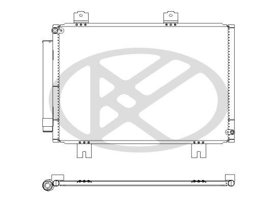 Kondensator, Klimaanlage
