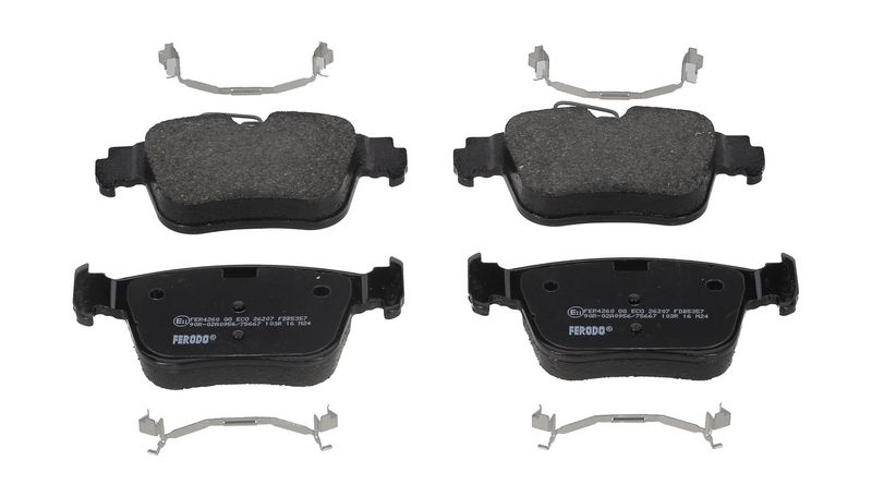 Bremsbelagsatz, Scheibenbremse