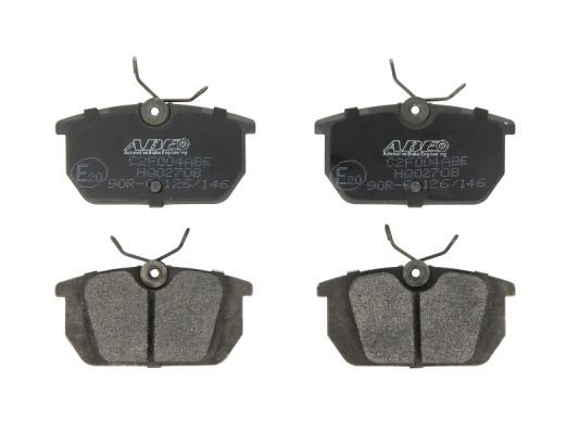 Bremsbelagsatz, Scheibenbremse