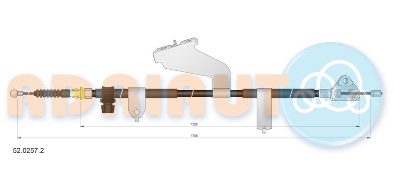 Seilzug, Feststellbremse