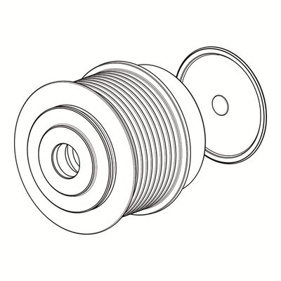 Riemenscheibe, Generator