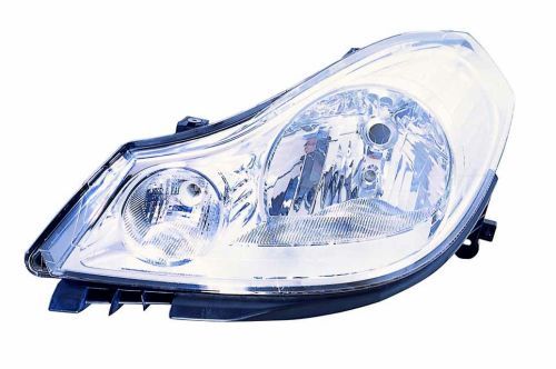 Scheinwerfer L (H4/PY21W/W5W, elektrisch, ohne motor, einsatzfarbe: chrom) passt zu: RENAULT THALIA II 09.08-10.13