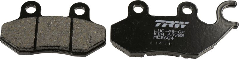 Bremsbelagsatz, Scheibenbremse