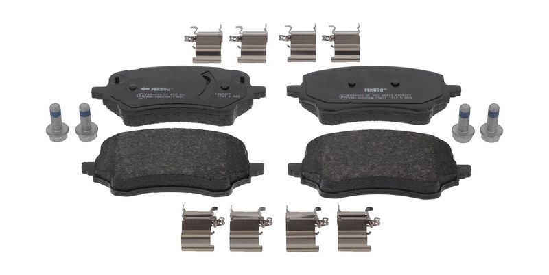 Bremsbelagsatz, Scheibenbremse