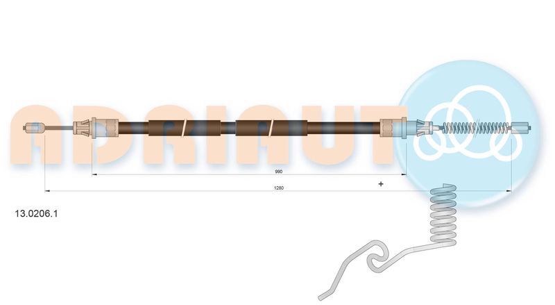 Seilzug, Feststellbremse