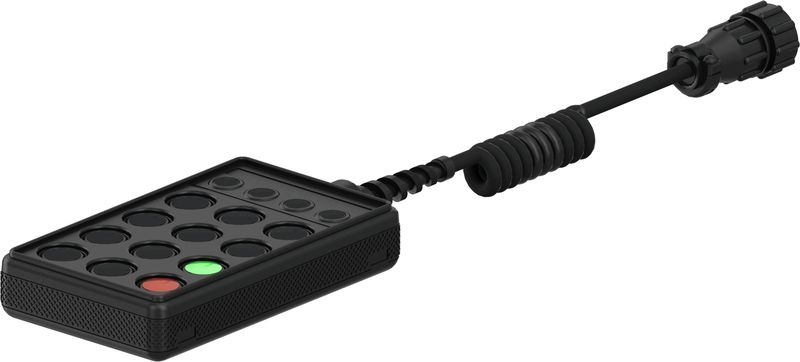 Bediengerät, Luftfederung