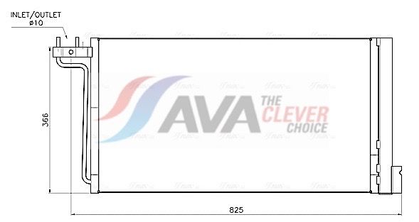 Kondensator, Klimaanlage