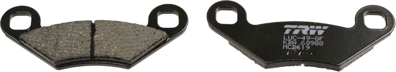 Bremsbelagsatz, Scheibenbremse