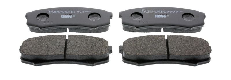 Bremsbelagsatz, Scheibenbremse