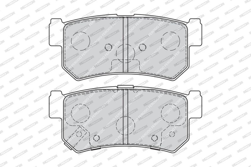 Bremsbelagsatz, Scheibenbremse