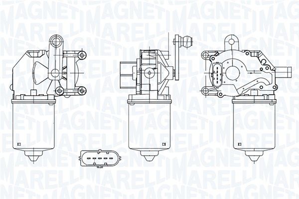 Scheibenreinigung - Scheibenwischermotor