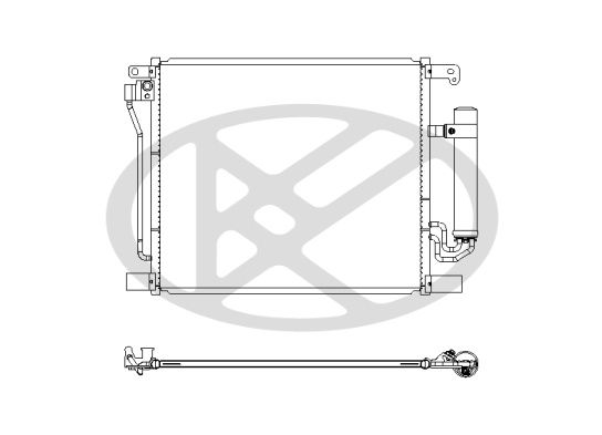 Kondensator, Klimaanlage