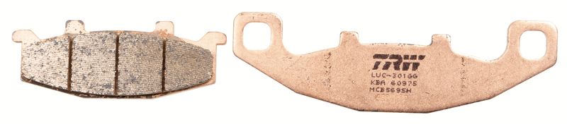 Bremsbelagsatz, Scheibenbremse