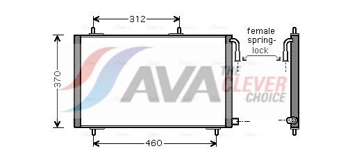 Kondensator, Klimaanlage