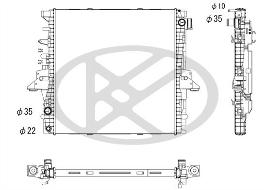 Kühler, Motorkühlung