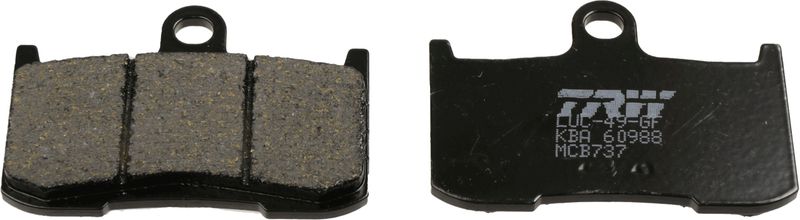 Bremsbelagsatz, Scheibenbremse