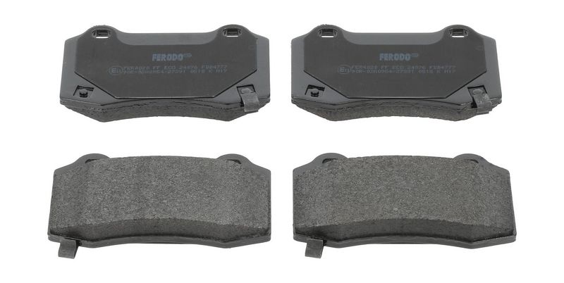 Bremsbelagsatz, Scheibenbremse