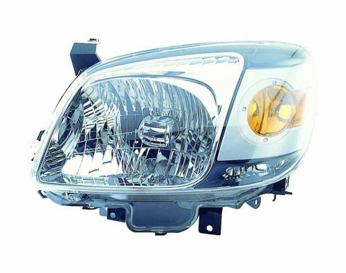 Scheinwerfer R (H4, elektrisch, ohne motor, einsatzfarbe: chrom, blinkerfarbe: gelb) passt zu: MAZDA BT-50 08.06-12.15