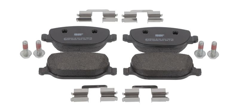 Bremsbelagsatz, Scheibenbremse