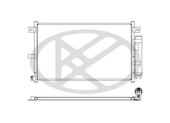 Kondensator, Klimaanlage
