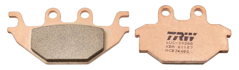 Bremsbelagsatz, Scheibenbremse