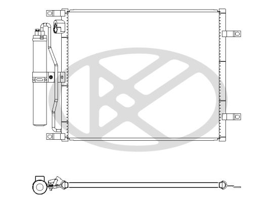 Kondensator, Klimaanlage